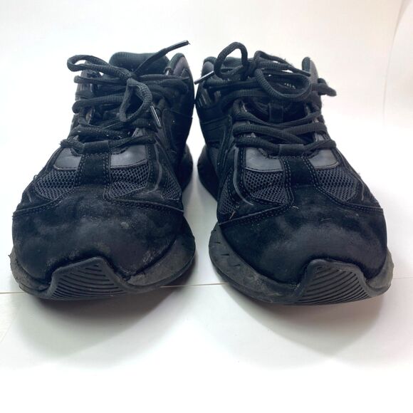 Fitville Marca Rebound Core Black Sneaker Shoes Size 10 XWide 11.5 Womens Lace - Picture 3 of 11